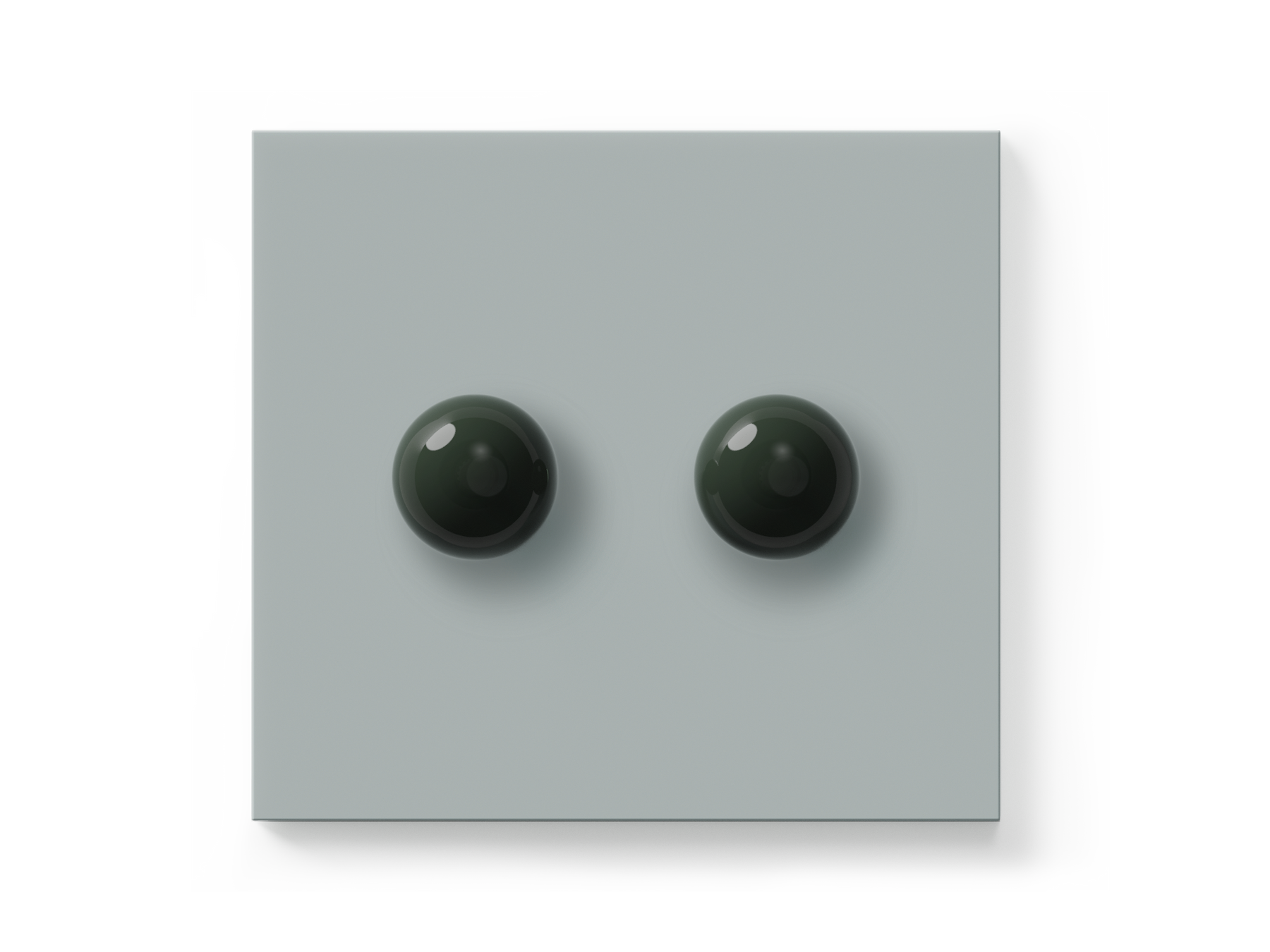 Double Dimmer Switch, Haze