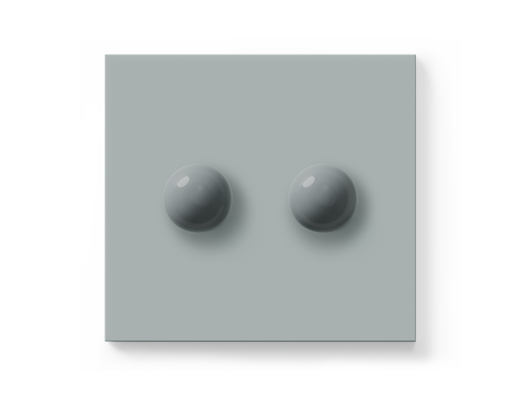 Double Dimmer Switch, Haze